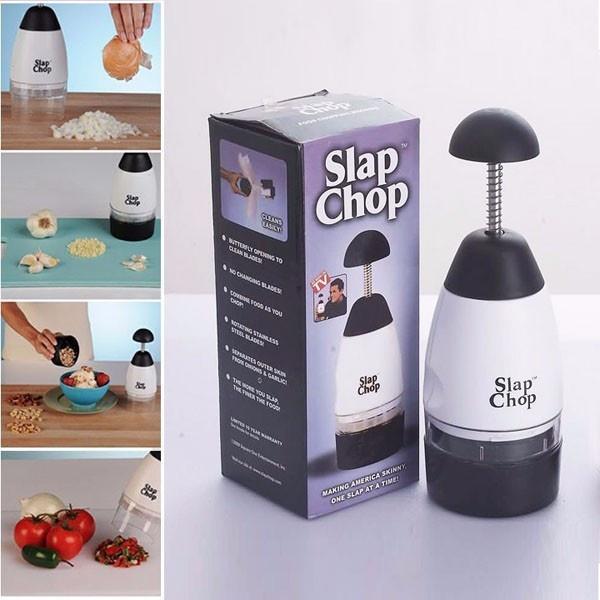 Dụng Cụ Dập Tỏi, Cắt Rau Củ Quả Bằng Tay Đa Năng Slap Chop Tiện Ích Cho Nhà Bếp