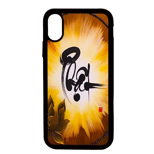 Ốp lưng cho iPhone XS thư pháp 27 - Hàng chính hãng