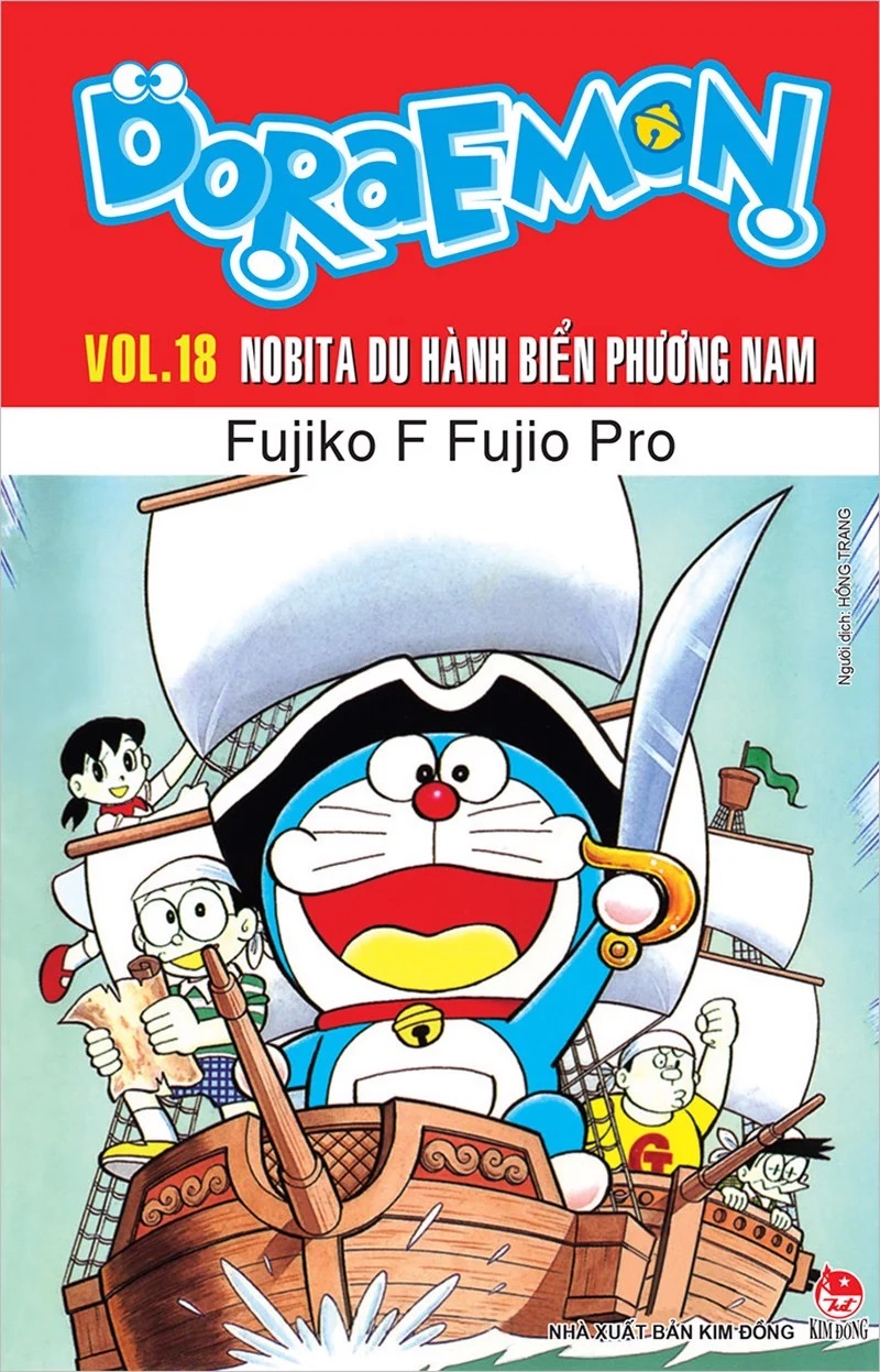 Sách - Doraemon truyện dài Vol.18: Nobita du hành biển phương nam