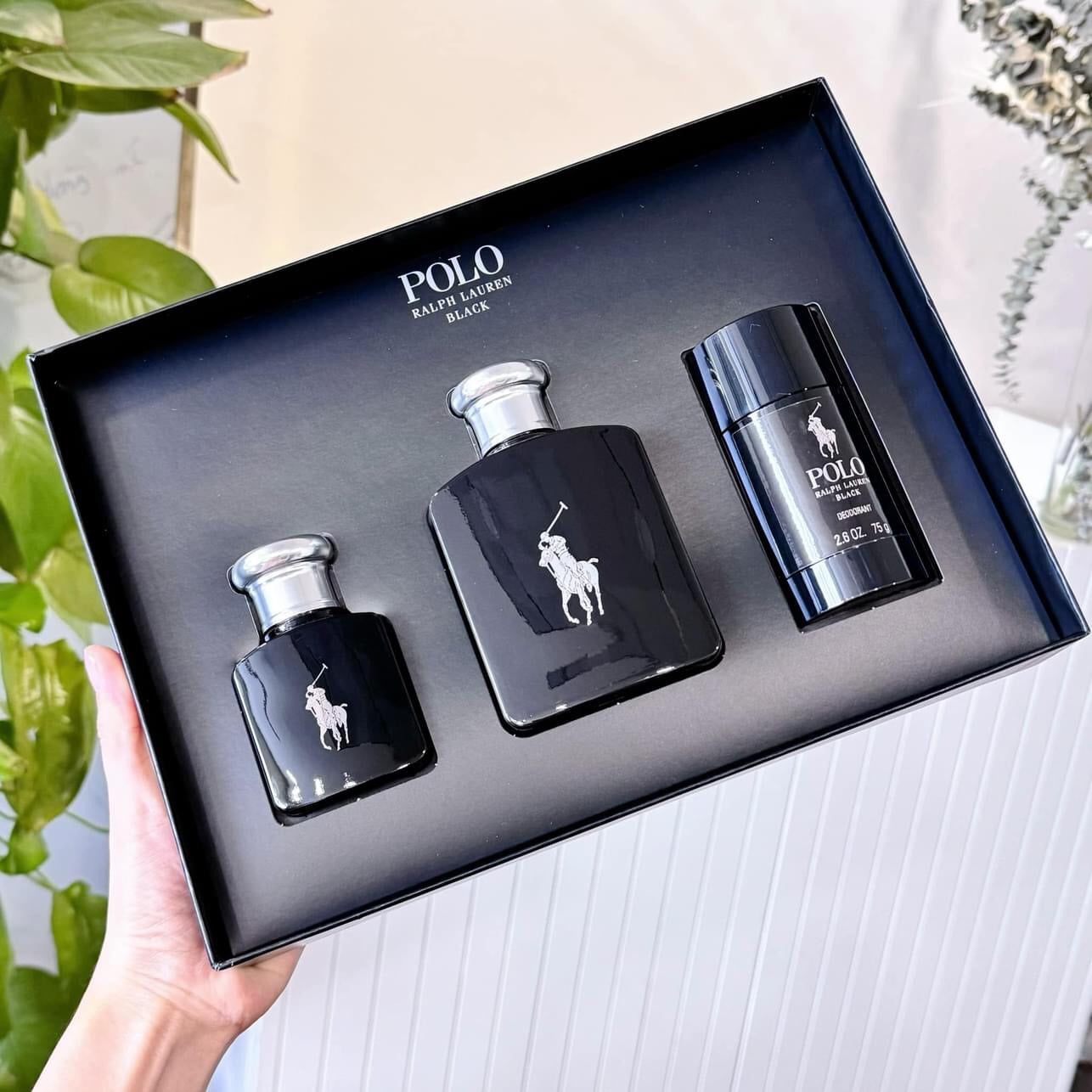 Bộ Nước Hoa Nam Ralph Lauren Polo Black Gift Set