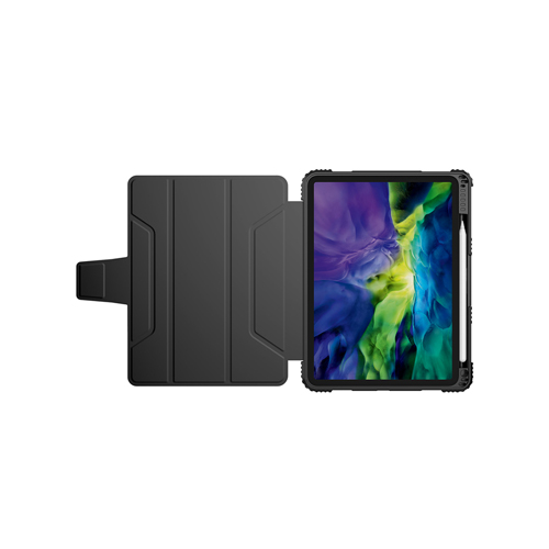 Bao da dành cho iPad Pro 12.9" 2020 NILLKIN Bumper Leather with Pencil Holder - Hàng Nhập Khẩu