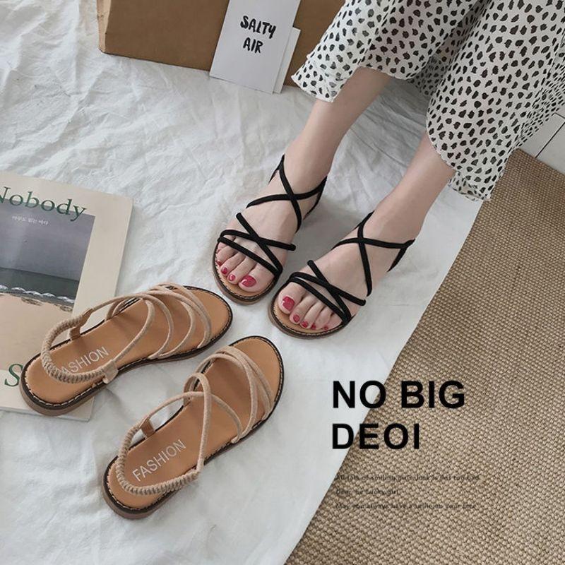 sandal nữ ️ Freeship️ xang đanh giày quai hậu dây hàng quảng châu có hộp