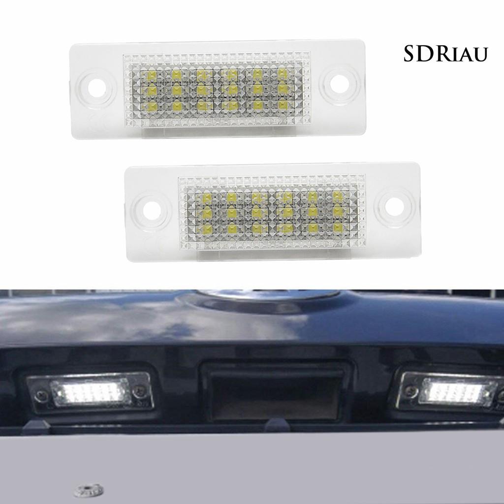 Set 2 Đèn Led Gắn Biển Số Xe Ô Tô Vw Touran / Caddy