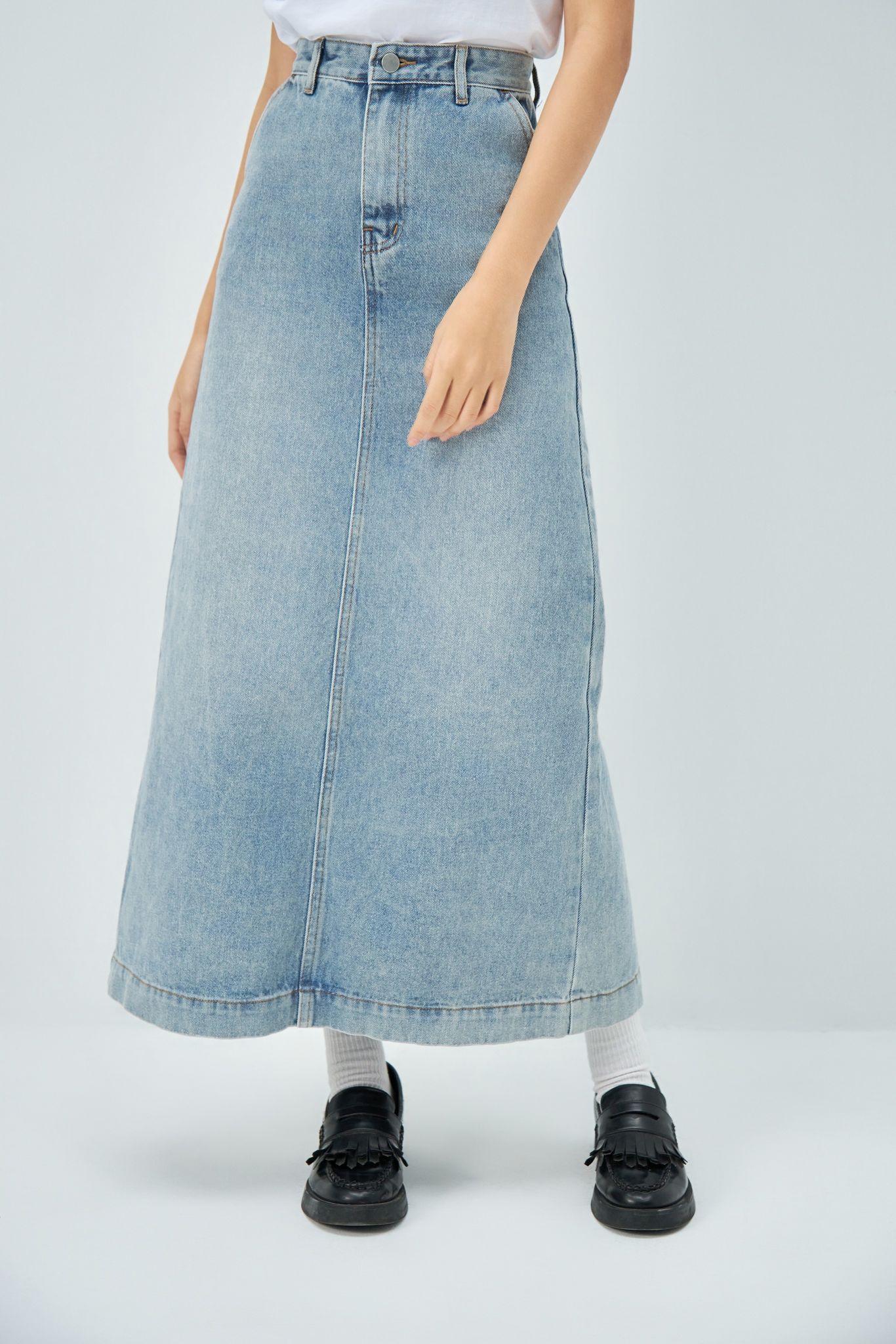  OLV - Chân váy Flint Denim Skirt