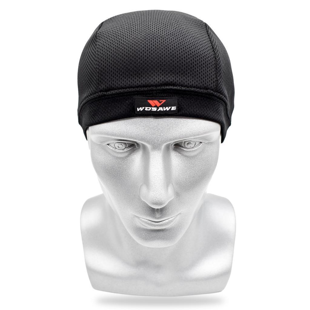 2x  Breathable Men Skull Cap under  Hat Liner Sweatband Headband