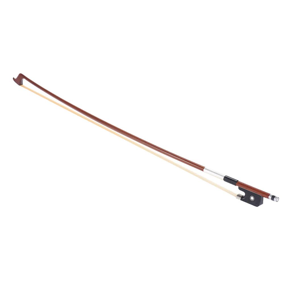 Cello Bow Well Balanced Brazilwood Cello Bow Horsehair Round Stick