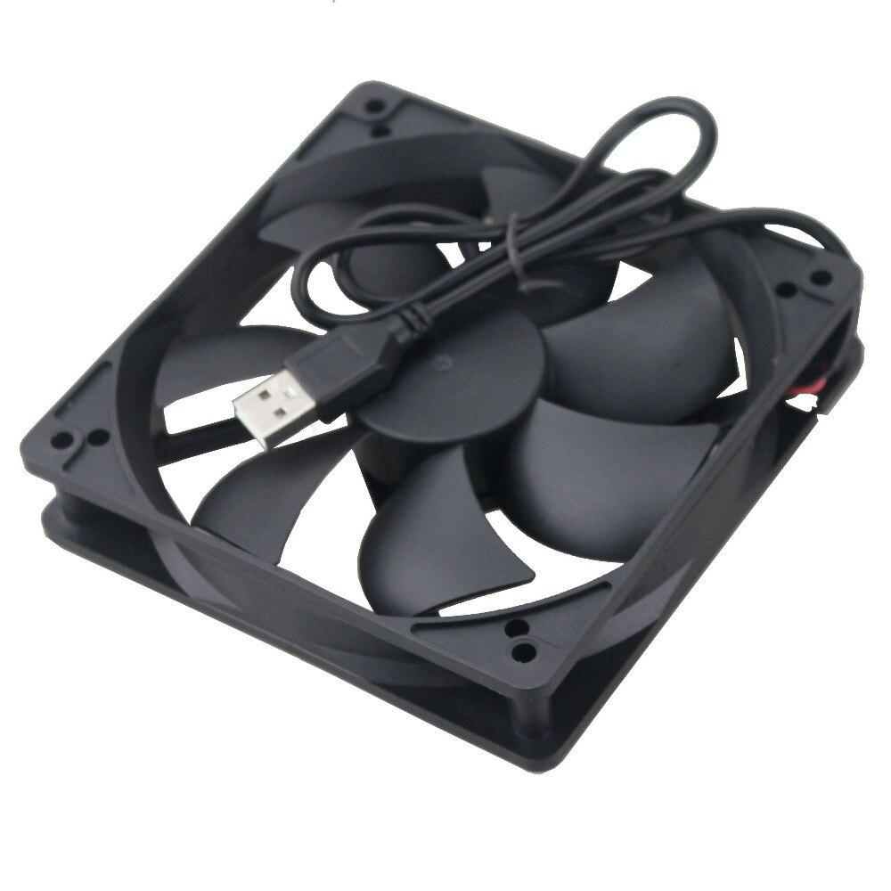 1 Pcs Gdstime 11mm 1-Volt High Speed 1RPM Ball 11*11*11mm PC Cooler 11cm USB Powered DC Brushless Cooling Fan 1V 1111B