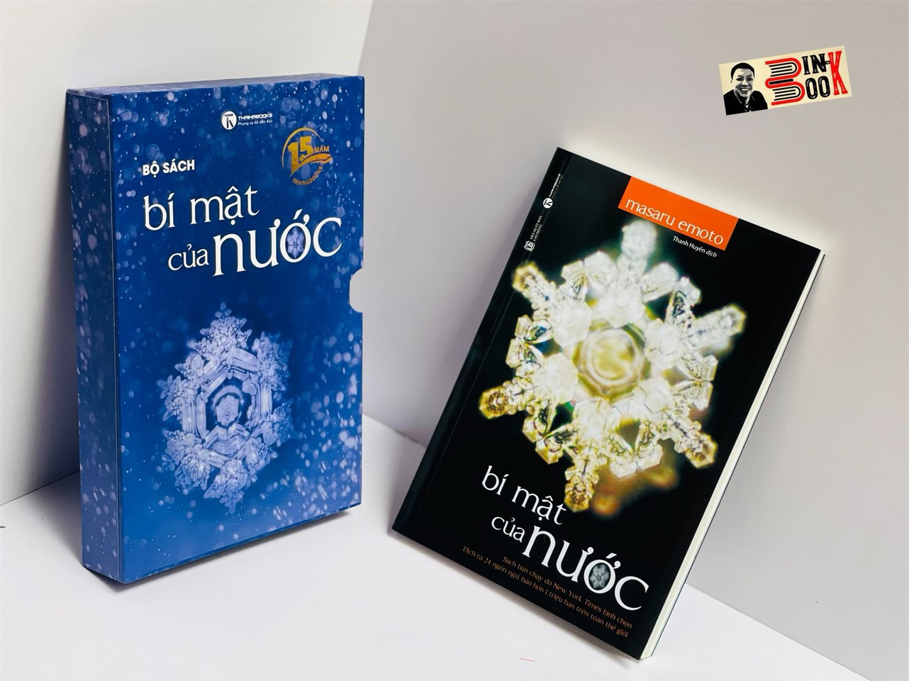 [15 năm Thaihabooks] Boxset 02 tập BÍ MẬT của NƯỚC – Masaru Emoto – THÔNG ĐIỆP của NƯỚC