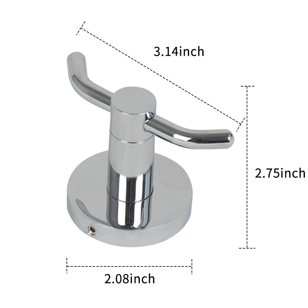 Móc treo tường bằng thép không gỉ hạng nặng cho nhà bếp, phòng tắm