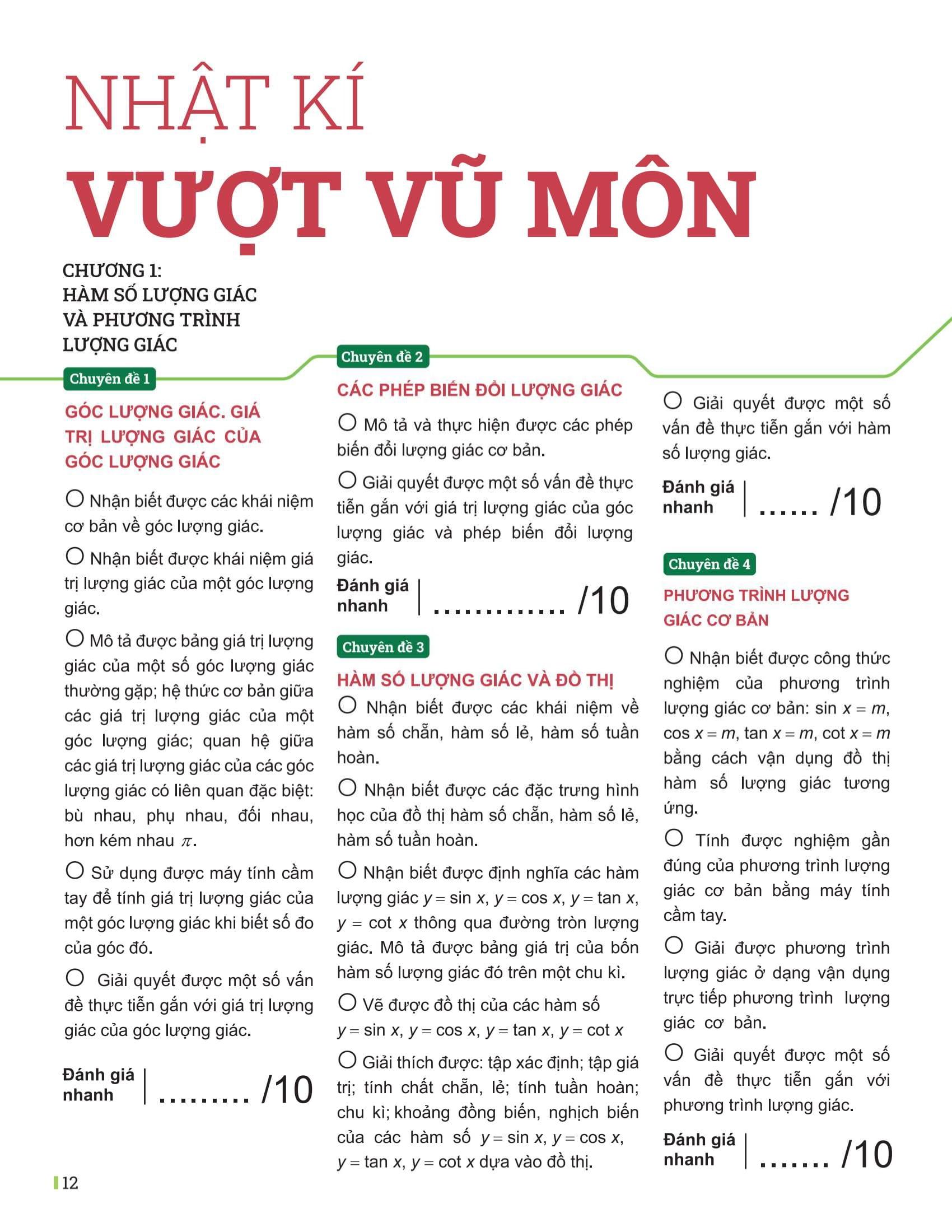 Sách - Đột Phá Tư Duy Toán 11 - Tập 1