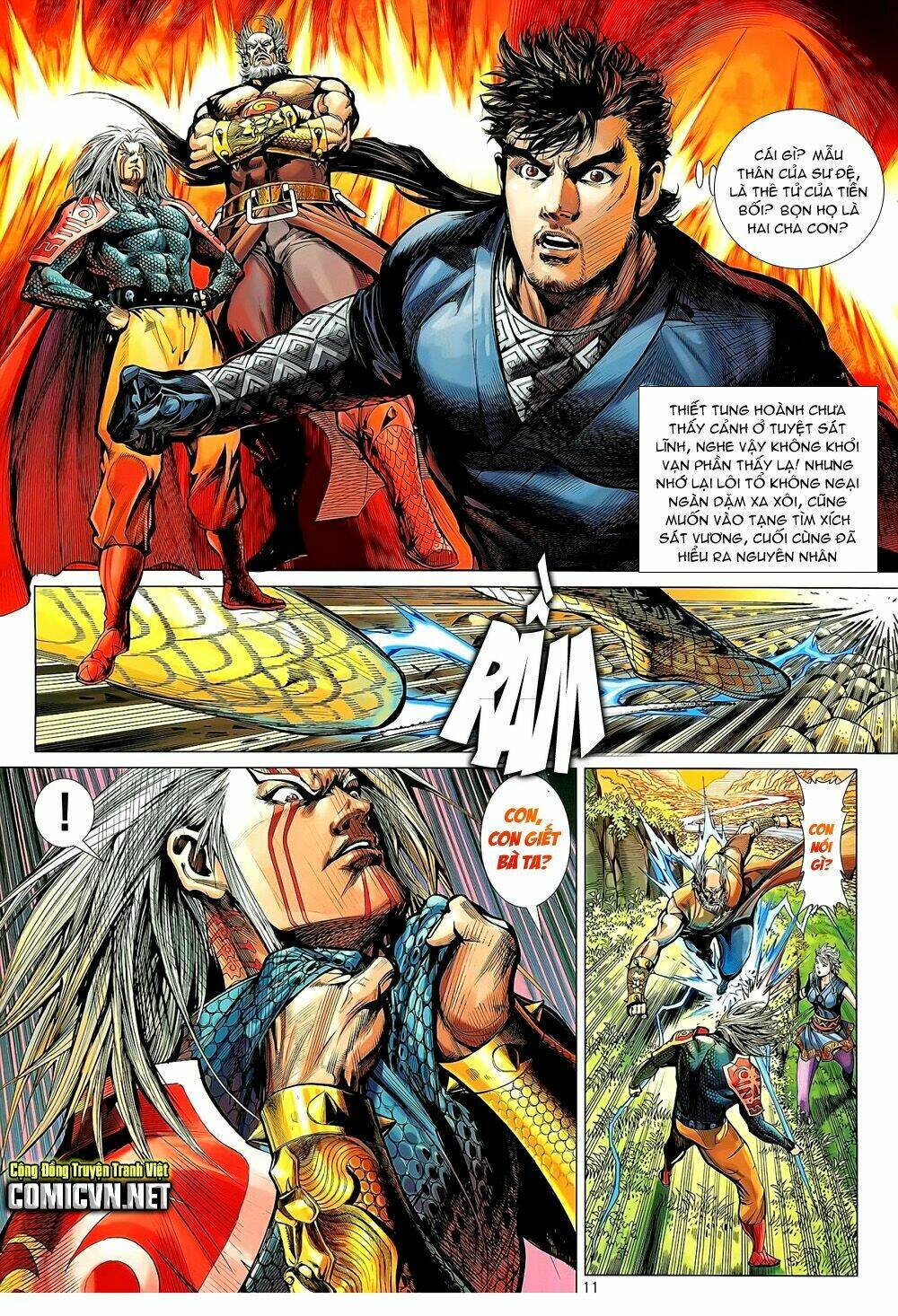 thiết tướng tung hoành (cựu tác) chapter 58 11