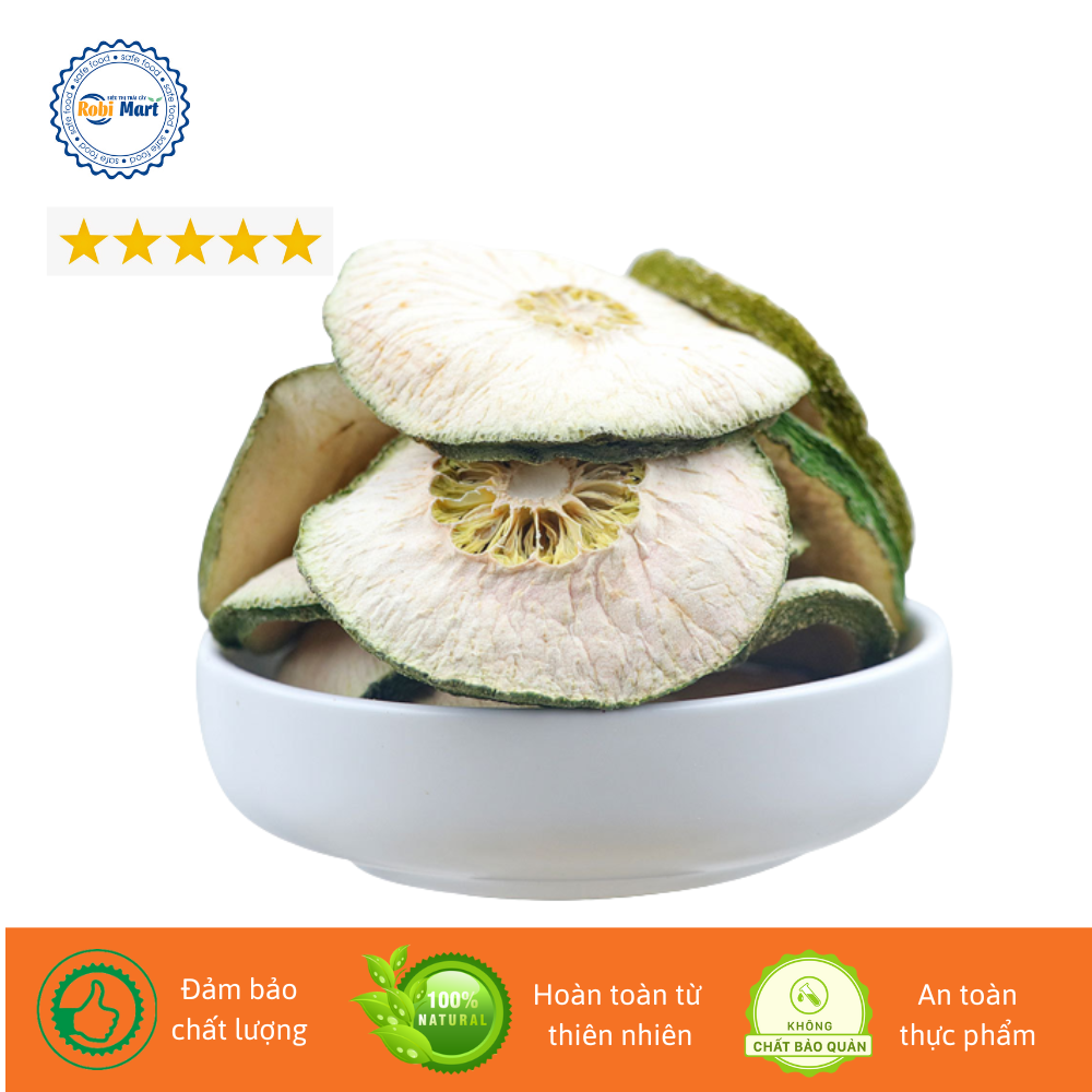 Bưởi thái lát sấy lạnh robimart gói 200g