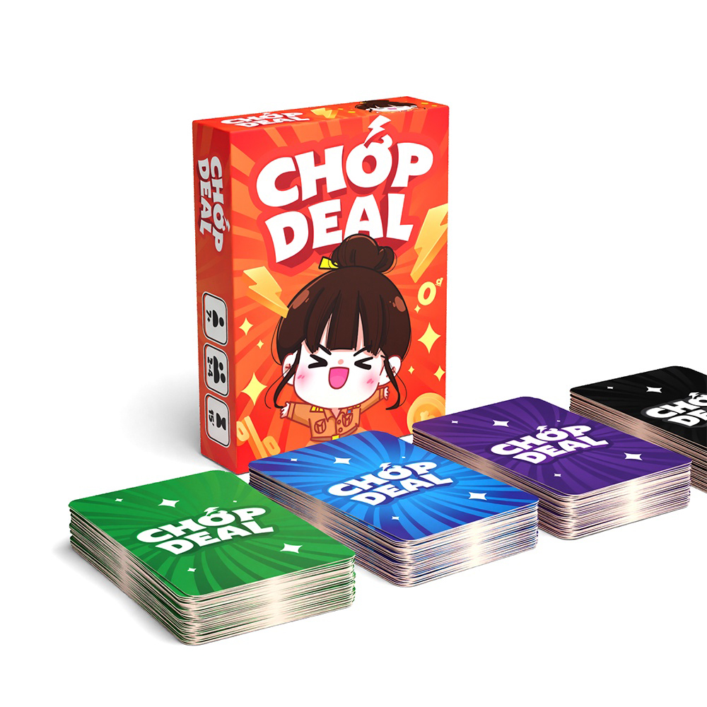 CHỚP DEAL Board Game, party game, game thẻ bài Săn deal ngon nhanh như chớp