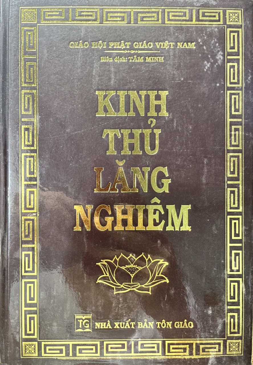 Sách - Kinh Thủ Lăng Nghiêm ( tặng kèm bao sách - Kinh tụng