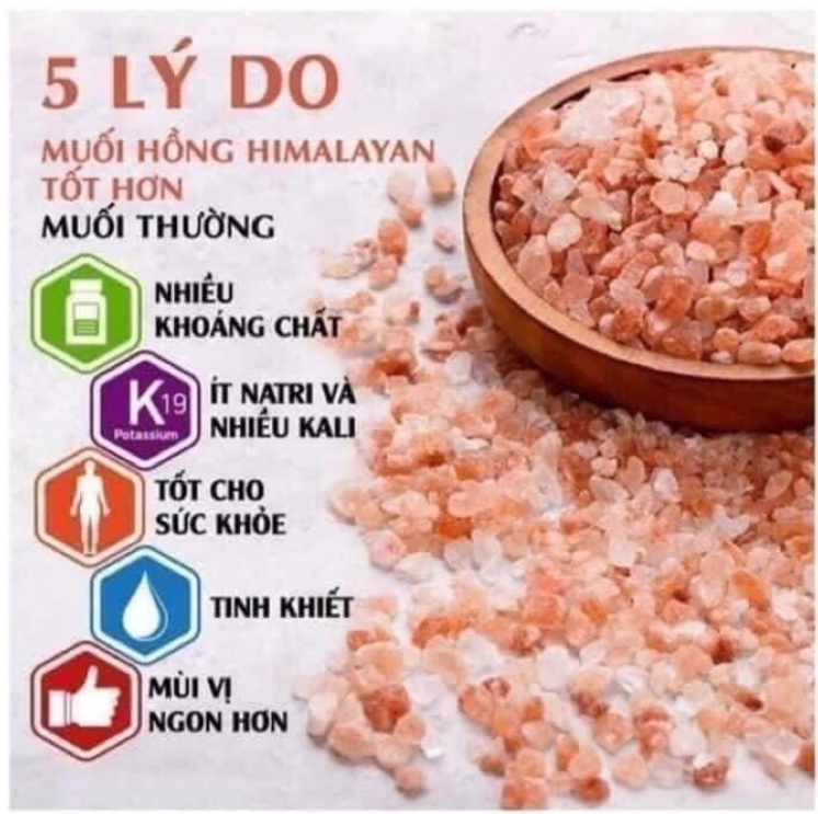 MUỐI HỒNG PINK SALT FINE GRAIN KIRKLAND MỸ 2.27kg