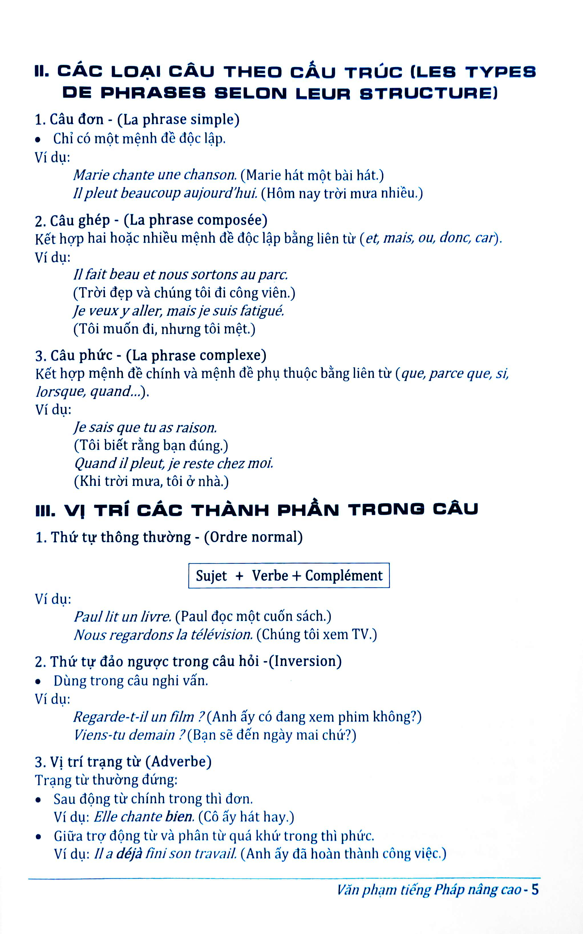 Văn Phạm Tiếng Pháp Căn Bản  Nâng cao (HA)