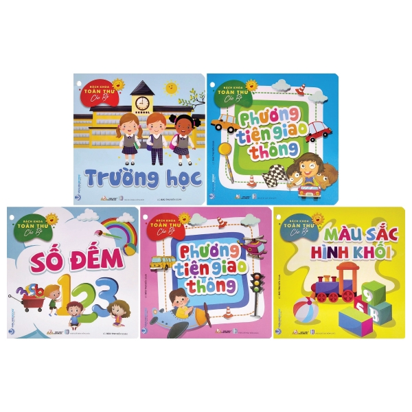 Combo Bách Khoa Toàn Thư Cho Bé - Bộ 10 Cuốn - Vanlangbooks
