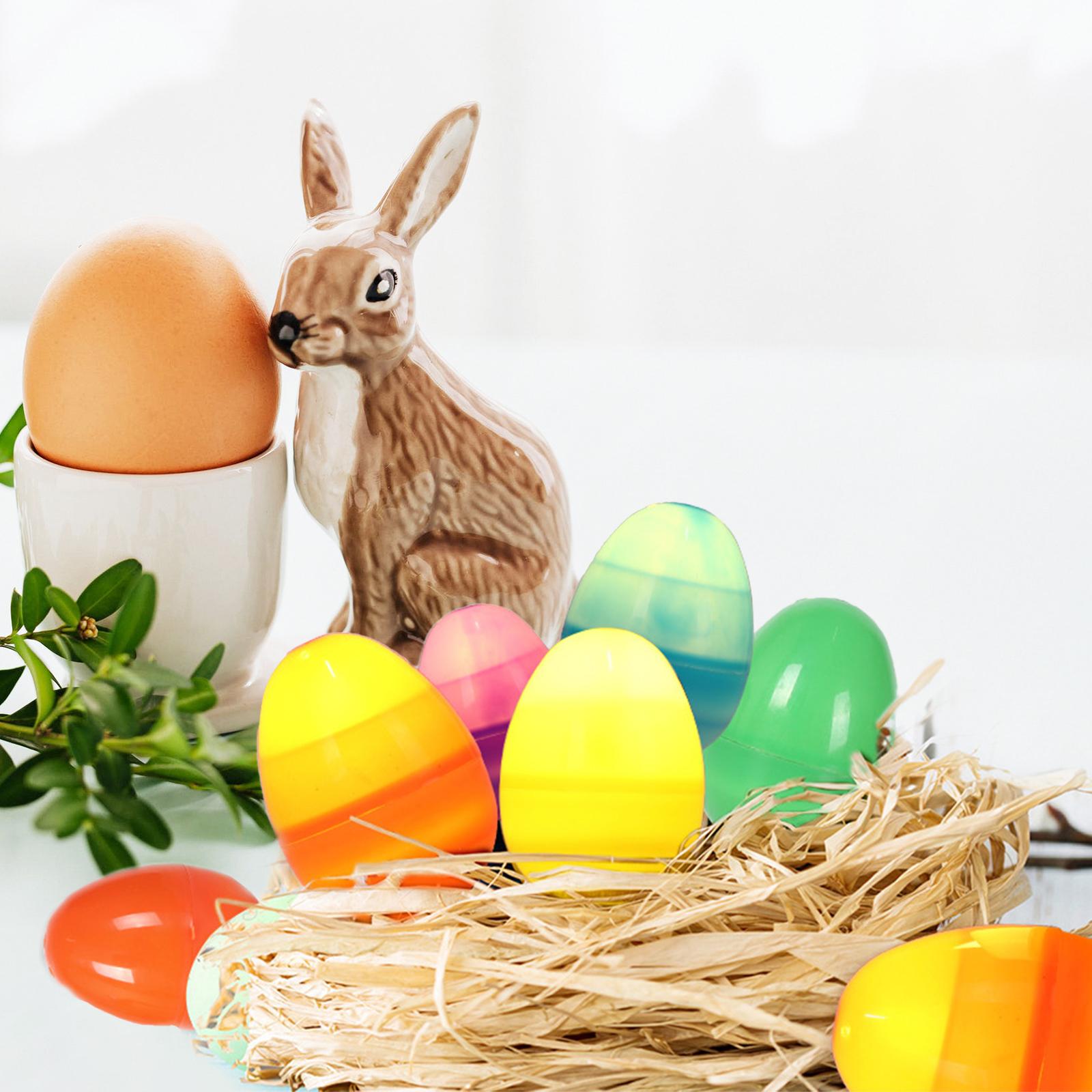 Set 12 Trứng Phục Sinh Đèn Led Trang Trí Nhà Cửa Nhiều Màu Sắc