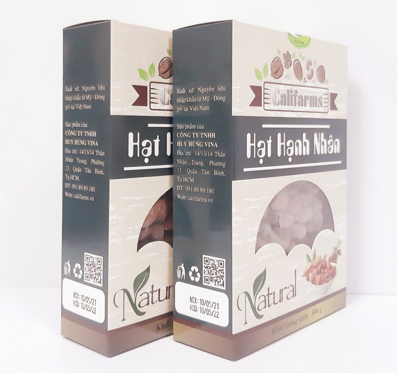 1KG Hạnh nhân Mỹ Califarms