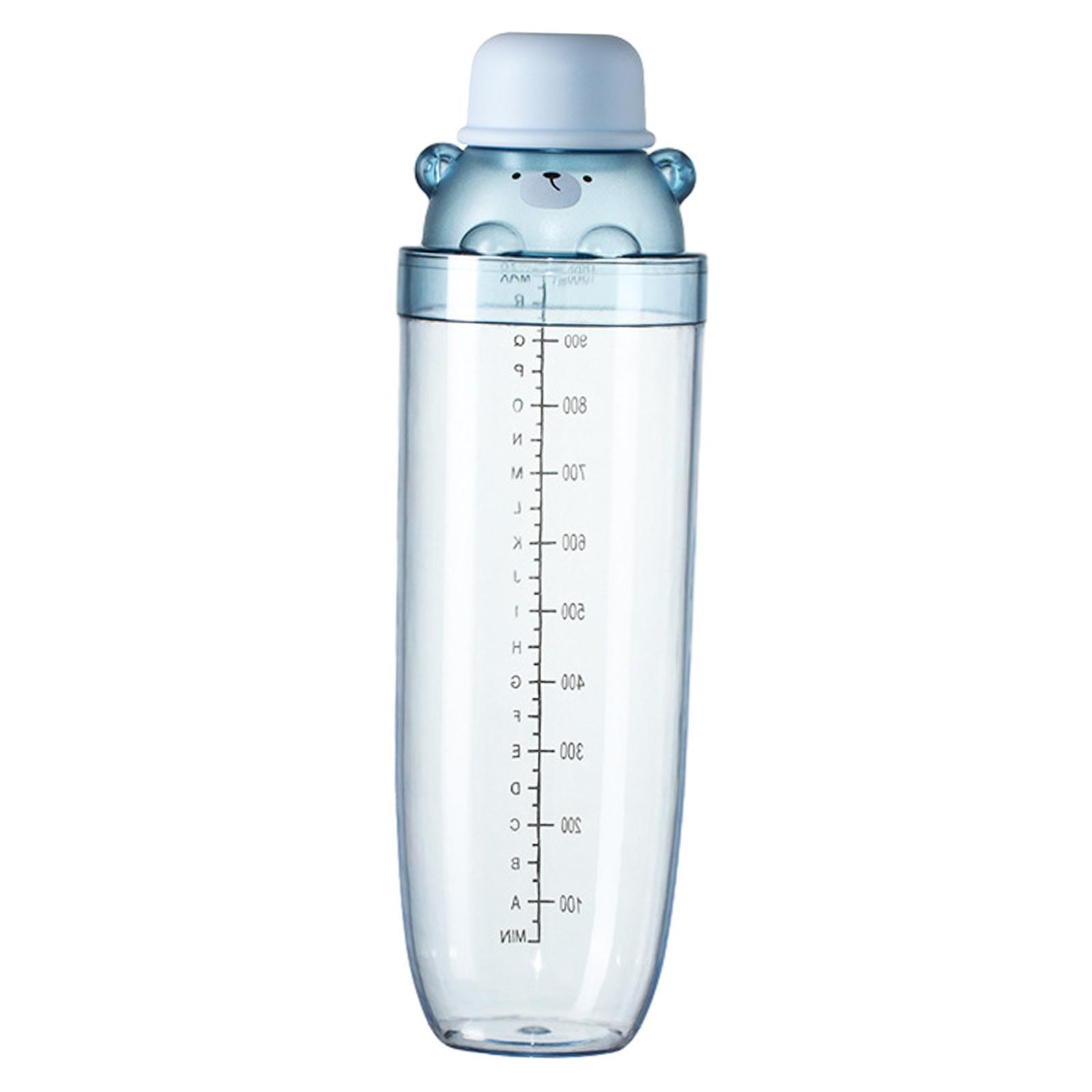 PC Body Cocktail Shaker Tea Shaker Cocktail Mixer Martini Making Drink Mixer Ice Tea Mixer Bottle for Party Bar Accessories Home Wedding