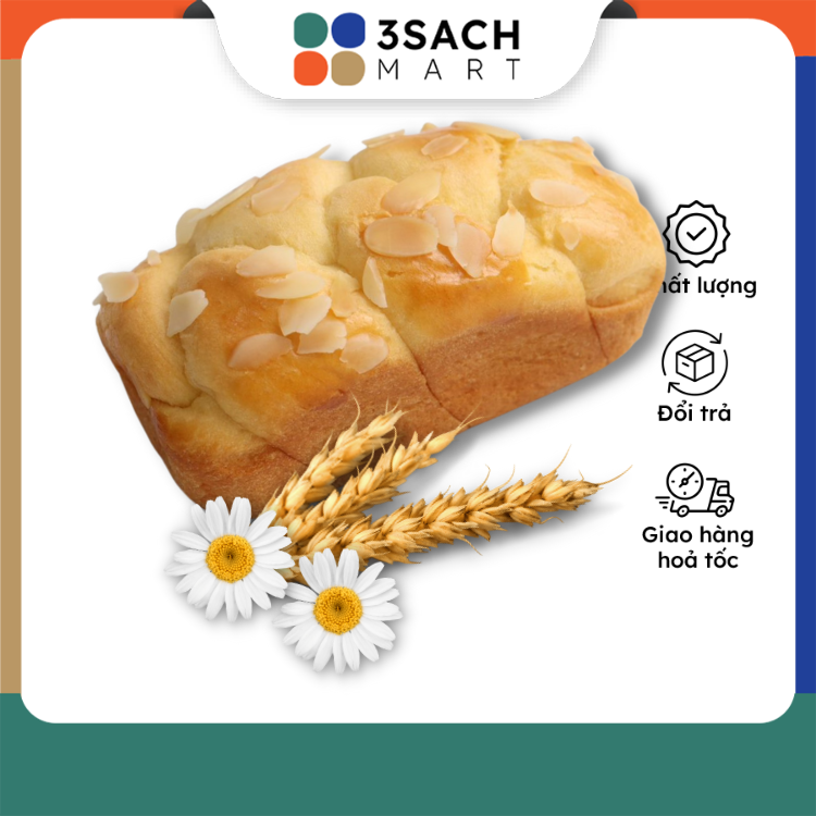 Bánh Mì Hoa Cúc 3Sach Kitchen - 110gr