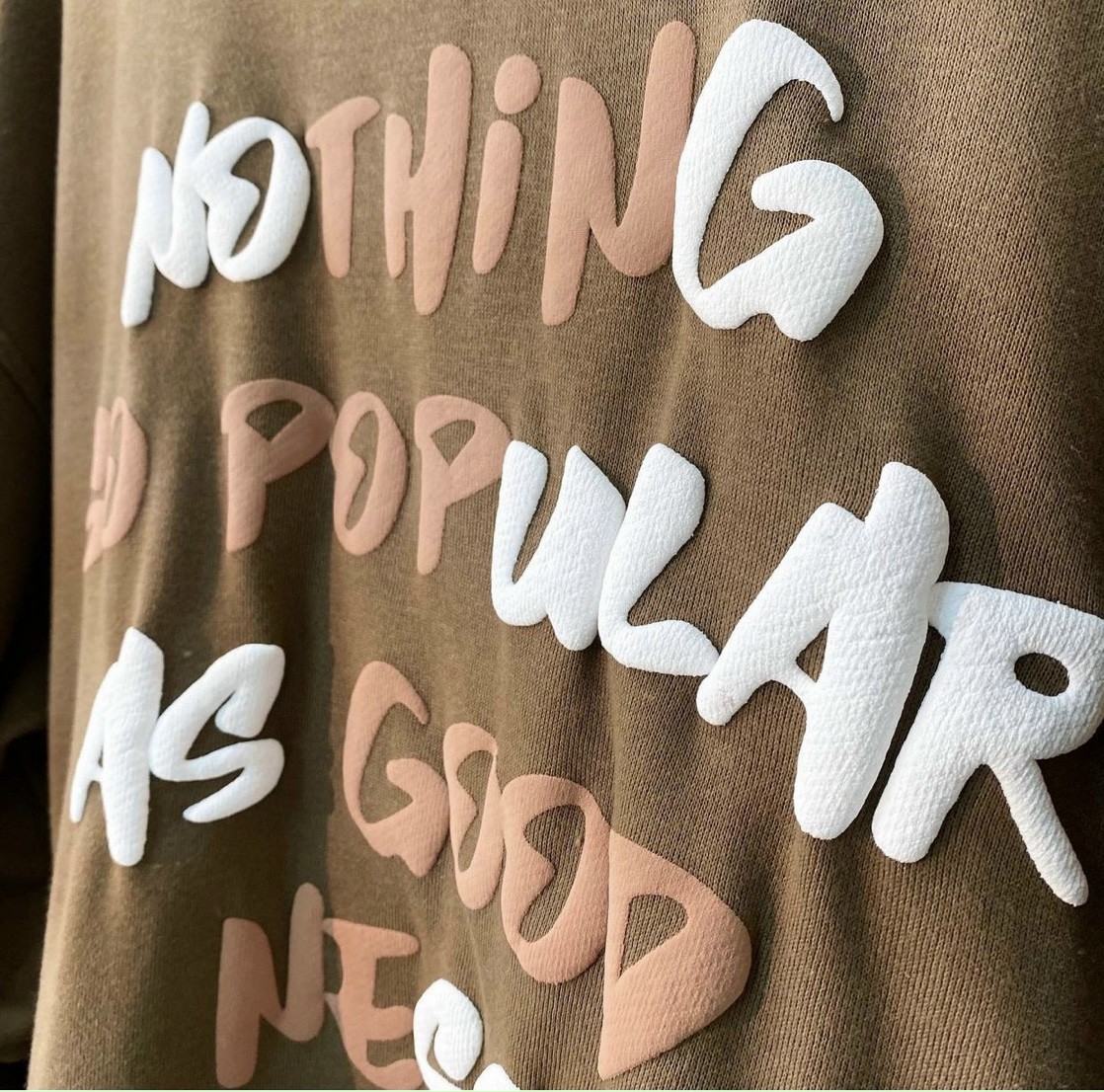 Hoodie POPU Nothing Nam nữ unisex form rộng chất nỉ bông dày dặn - hoodie chui đầu có mũ Oversize