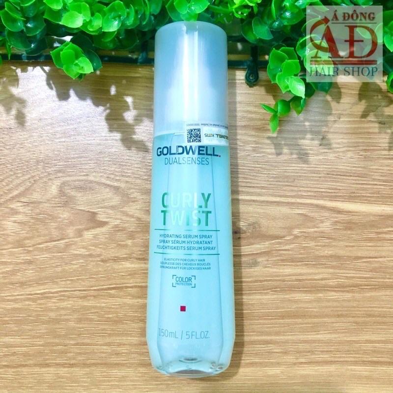 Xịt dưỡng Goldwell Dualsenses hair Spray dưỡng ẩm chống nhiệt giữ màu giữ nếp tóc uốn 150ml (ĐỨC