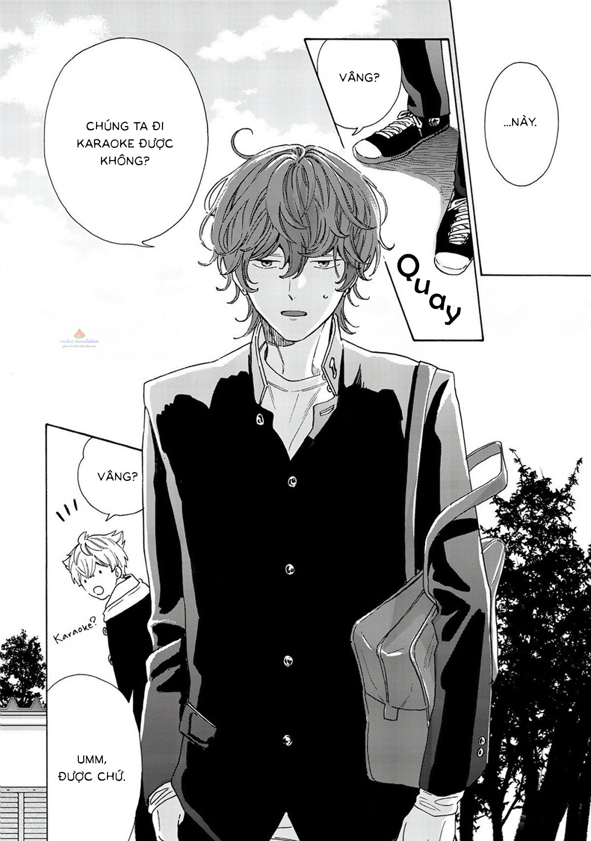 ngôi sao hạng nhất được vẽ bằng nụ hôn chapter 3 20