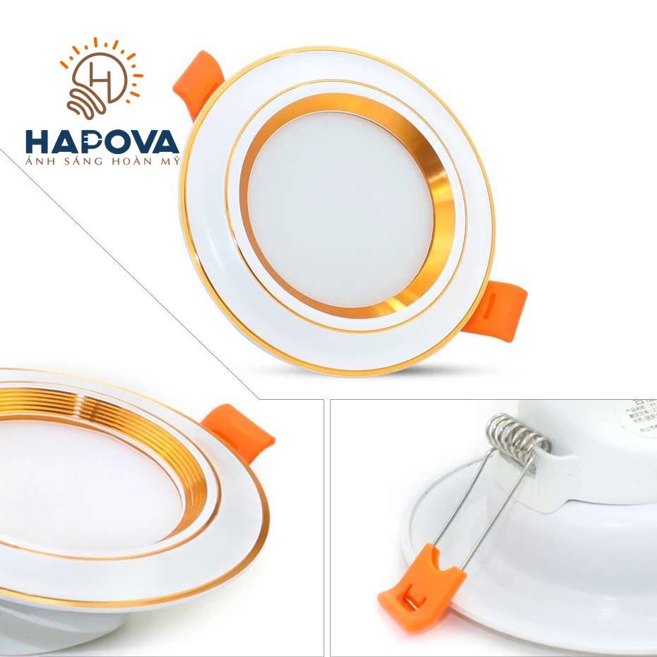 Đèn âm trần, đèn ốp trần phòng khách HAPOVA LONAS AT 02