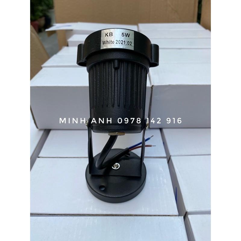 Đèn Rọi Cỏ - Đèn Rọi Sân Vườn Thân Gang Bóng LED 5W