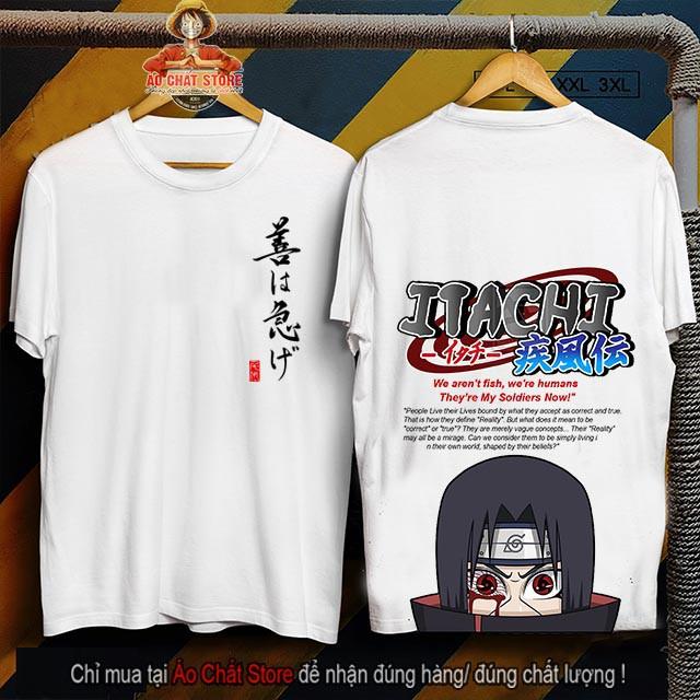 Áo Uchiha Itachi Naruto cao cấp - Áo thun ITACHI NARUTO độc giá rẻ NT24