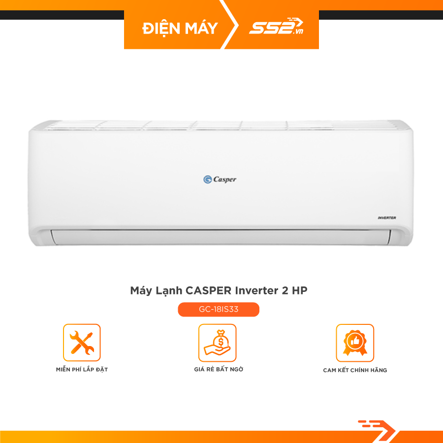 Máy lạnh Casper Inverter 1.5 Hp GC-12TL32 - Hàng chính hãng