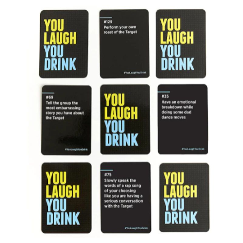 Bộ Bài Trò Chơi You Laugh You Drink Vui Nhộn