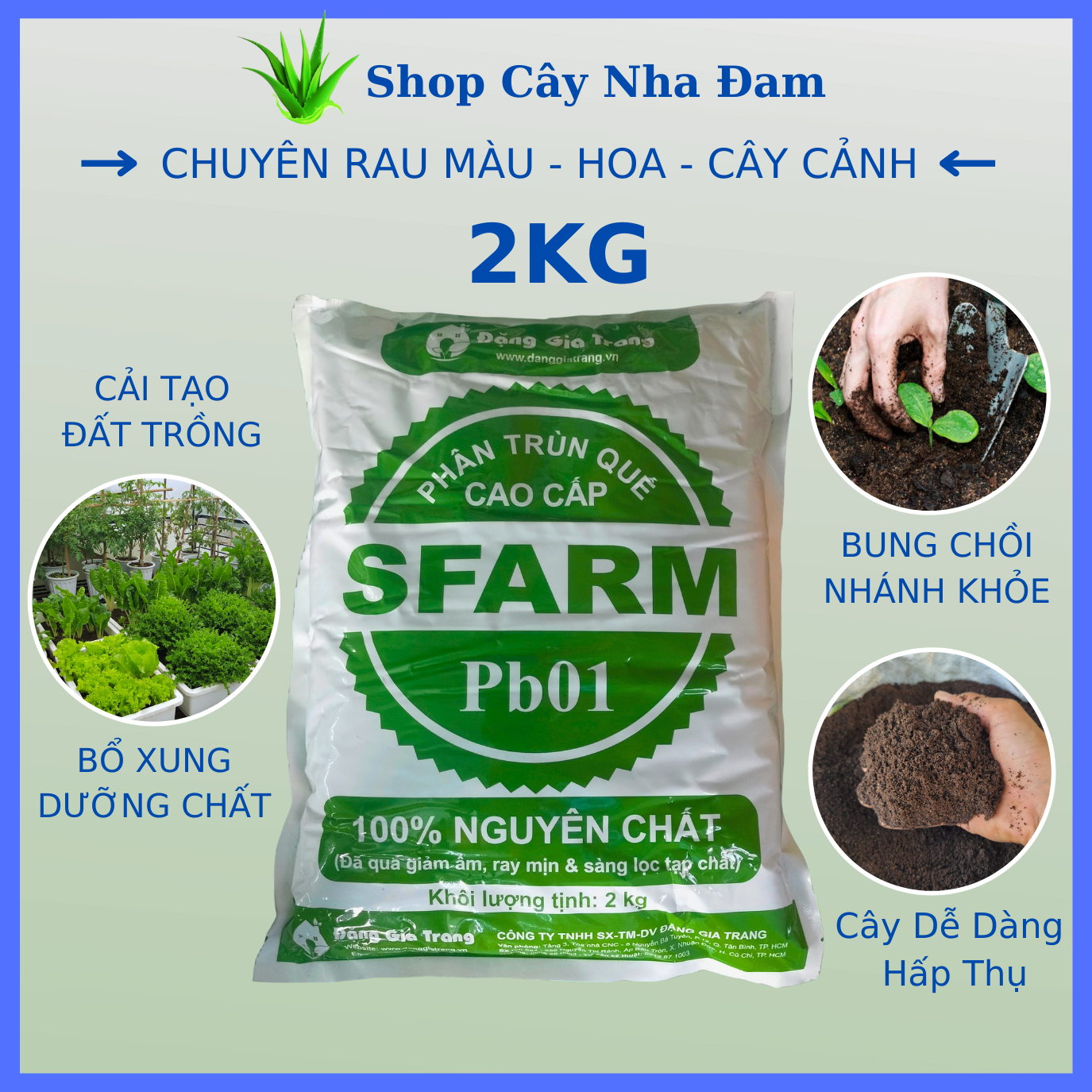 Phân Trùn Quế Hữu Cơ Nguyên Chất