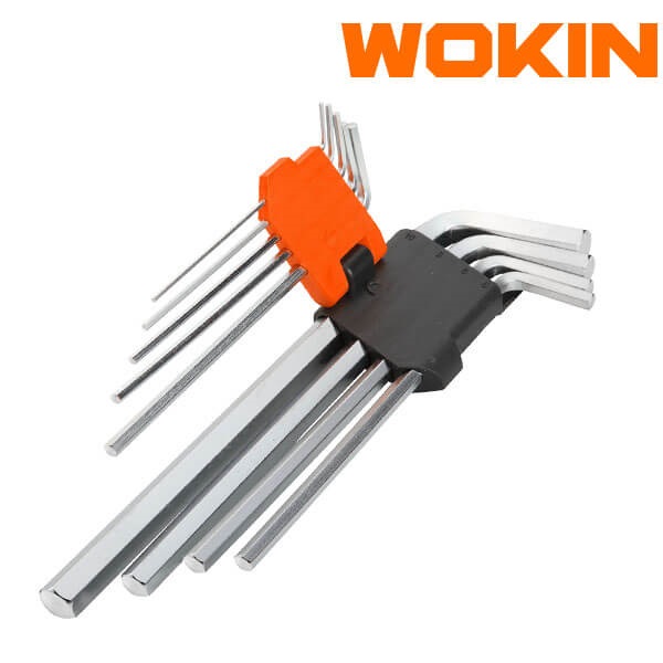 Bộ lục giác dài 9 chi tiết WOKIN 207309