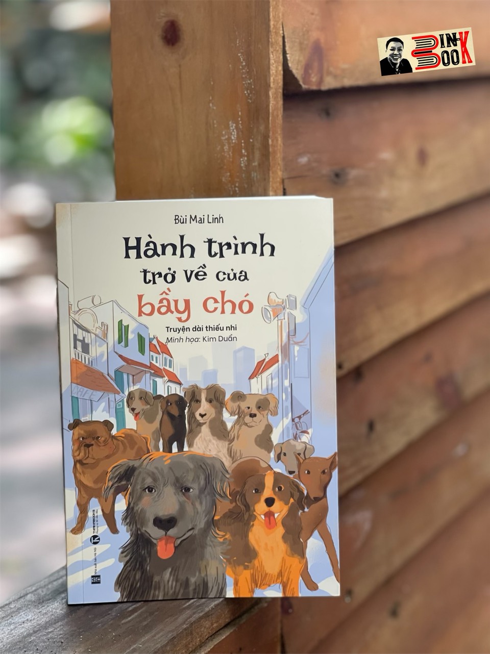 (Tranh minh hoạ) HÀNH TRÌNH TRỞ VỀ CỦA BẦY CHÓ – Bùi Mai Linh – Minh hoạ Kim Duẩn - Thái Hà Books