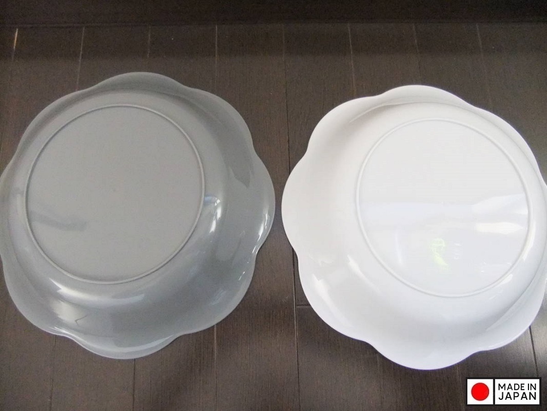 Tô nhựa Nakaya Monotone Plate size Ø278mm (Giao màu ngẫu nhiên) - Hàng nội địa Nhật Bản nhập khẩu chính hãng