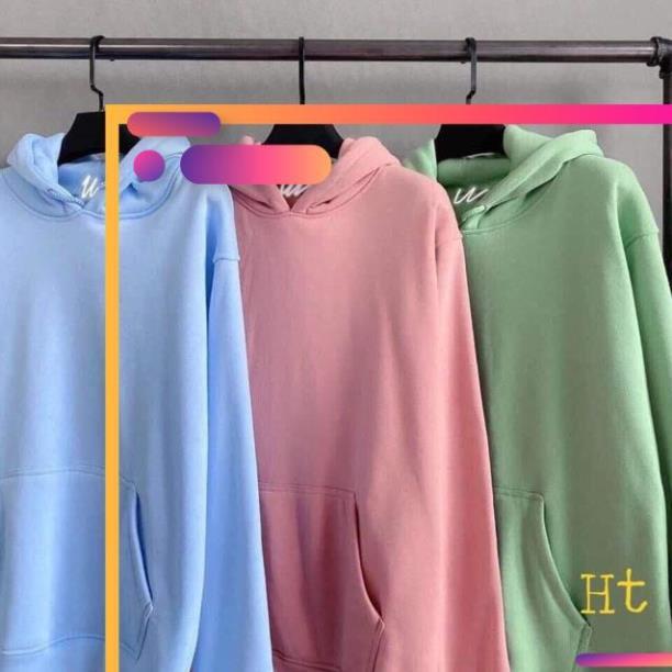 Áo hoodie nỉ trơn baisic HT12