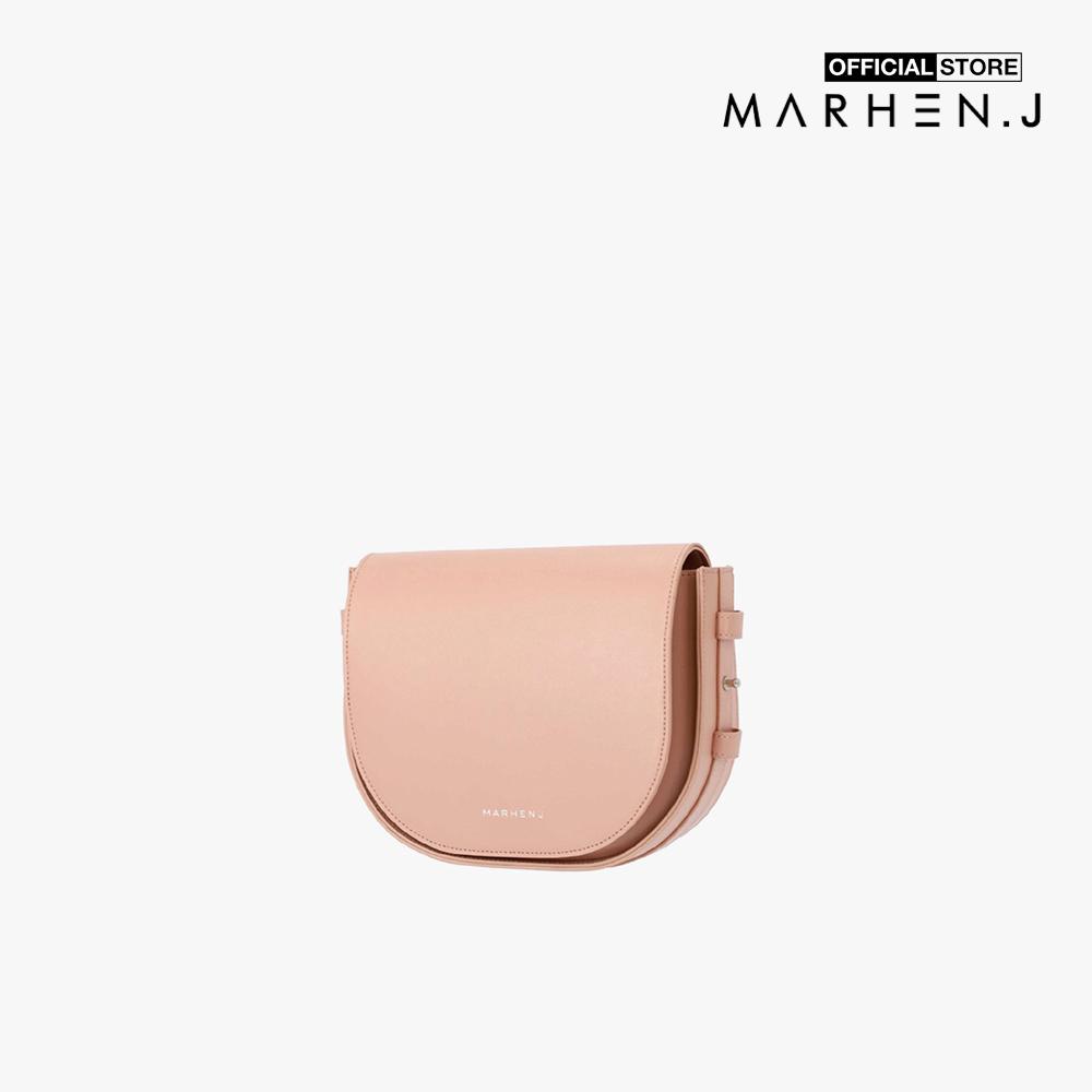 Marhen.J - Túi đeo chéo nữ hình bán nguyệt Mika MJ22AMIKAB-PK