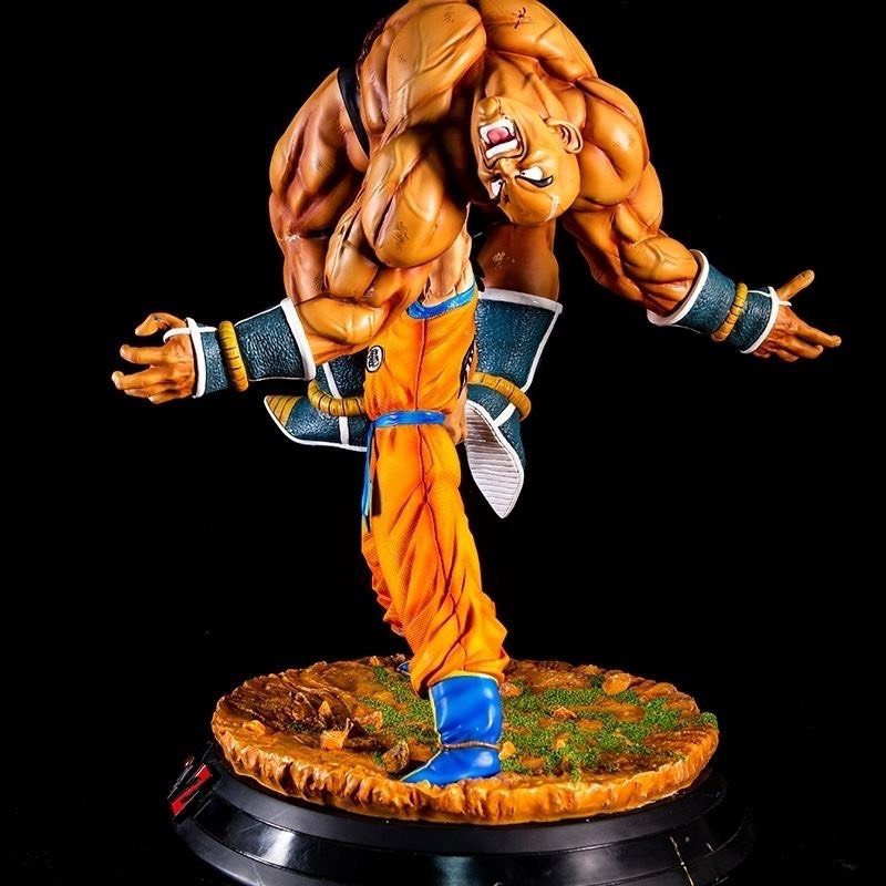 Mô hình SonGoku vs Nappa cực nét cao 43cm - dragonball