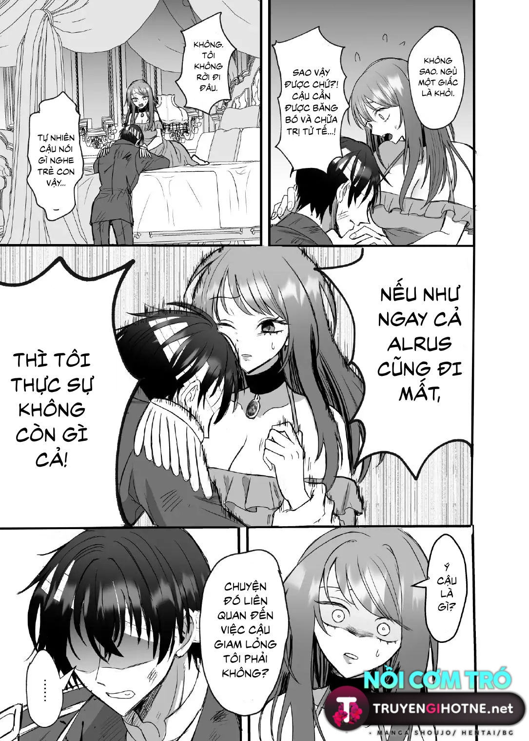 bộ mặt thật của vị anh hùng ~ sự ban ơn bằng cách giam cầm của vị anh hùng cứu thế yandere chapter 3.2 45