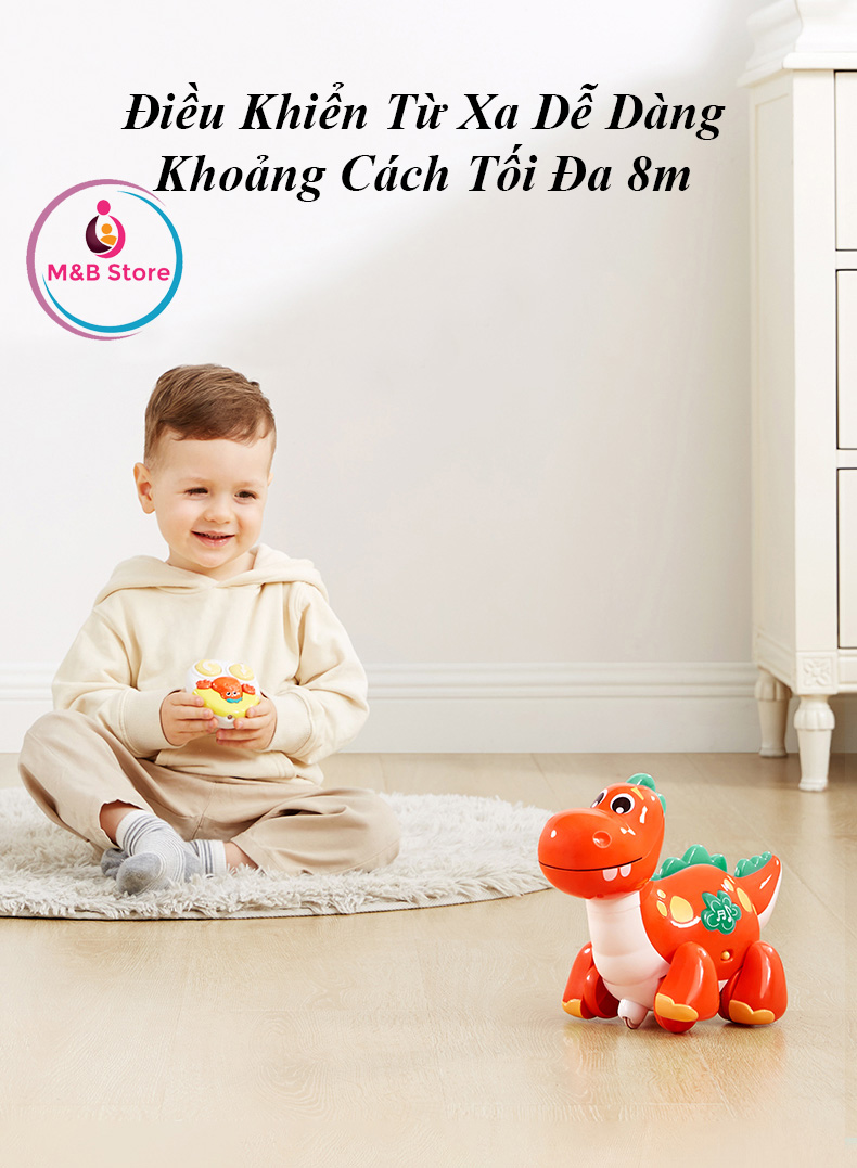 Khủng Long Tập Bò Điều Khiển Từ Xa - KUB