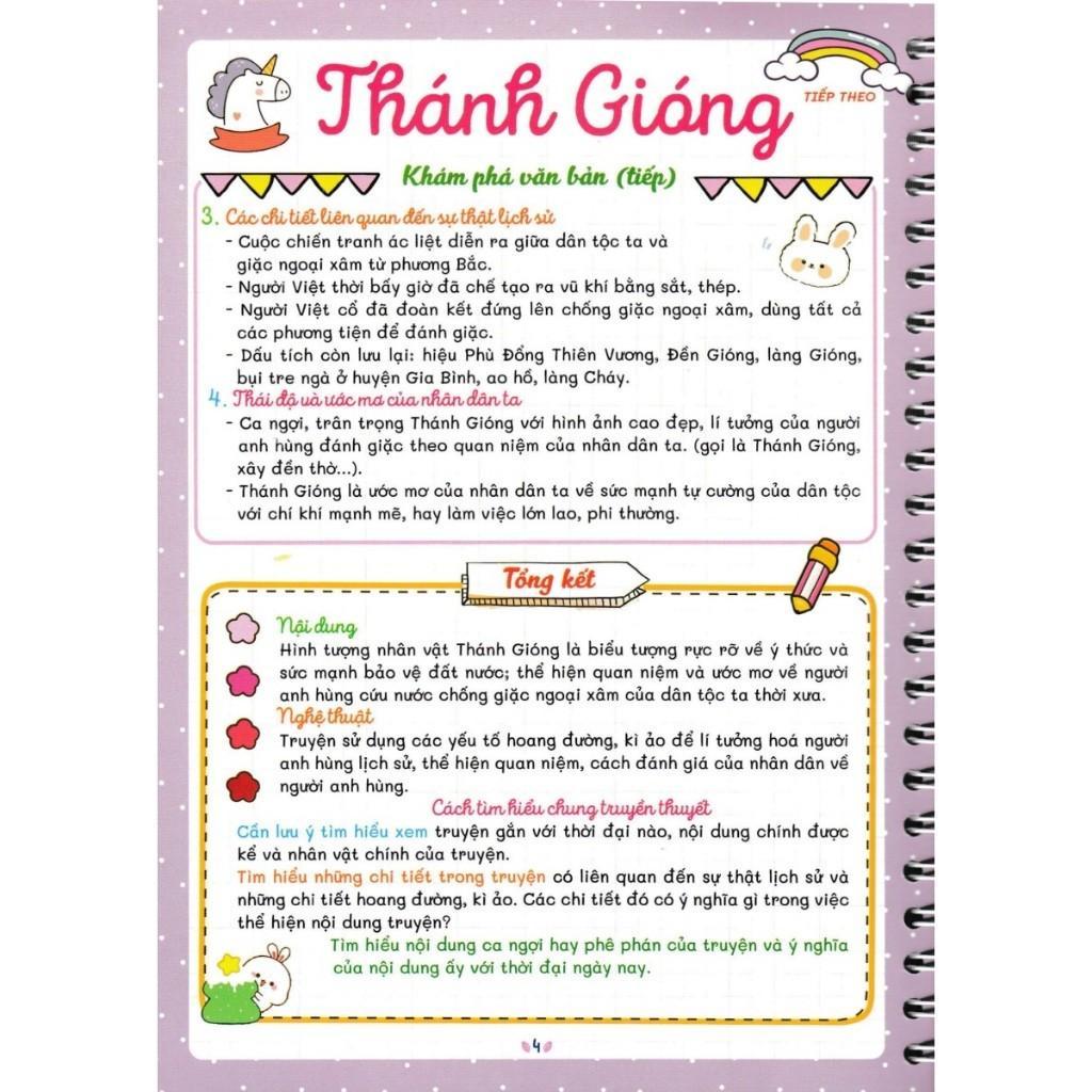 Sách - Sổ Tay Notebook Ngữ Văn 6 - Bám Sát SGK Cánh Diều - Hồng Ân