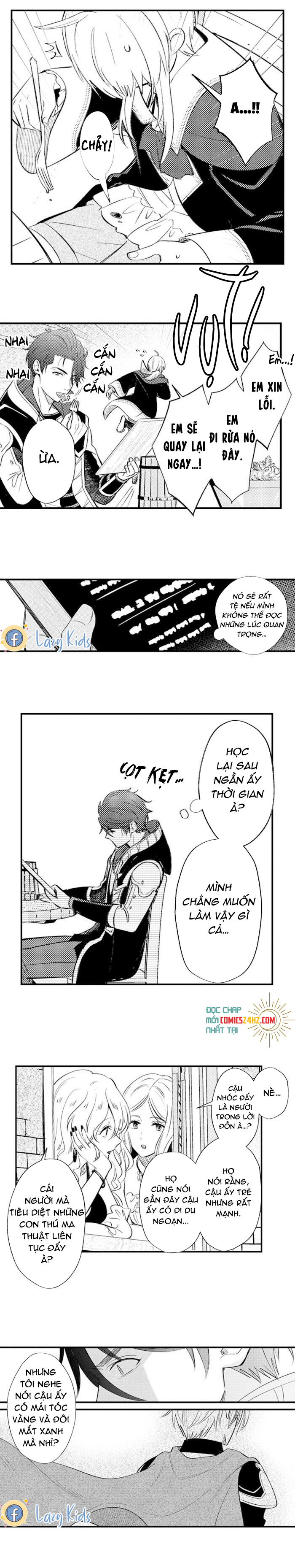 chuyển sinh vào thế giới của ma vương evelogia chapter 13 9