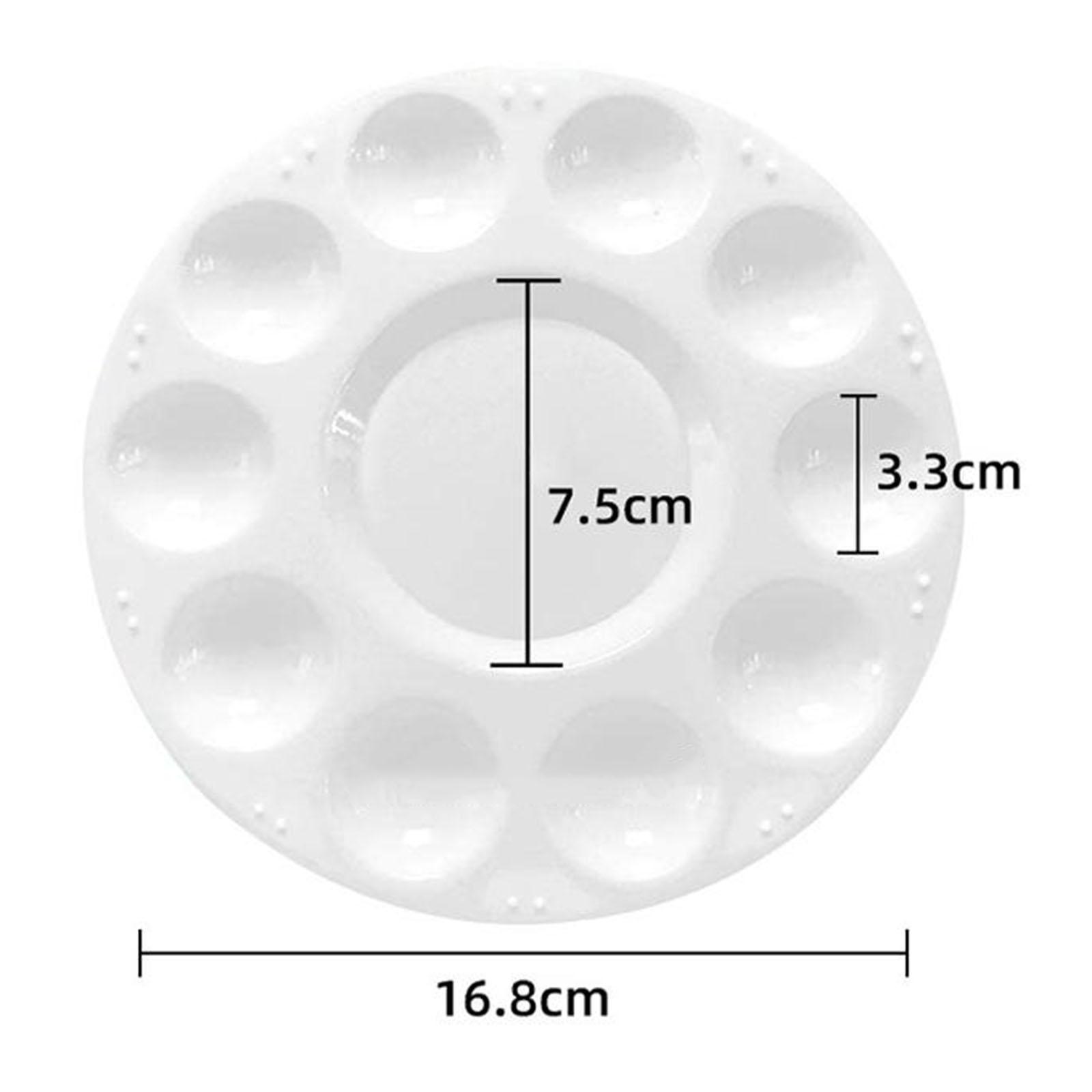 25x Paint Brushes Palette Set Acrylic Painting Tool Artist Paint Brushes Nylon Hair Brushes for Arts Projects Classroom Make up DIY Crafts