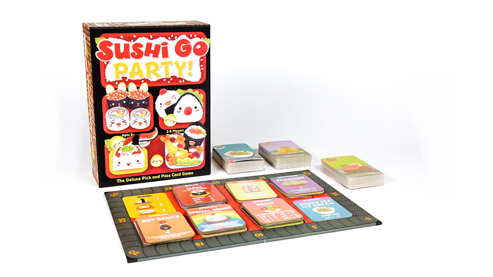 Trò Chơi Boardgame Sushi Go! Party Hộp Lớn Tiếng Anh Chất Lượng Cao
