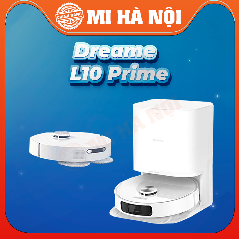 Robot Hút Bụi Lau Nhà Giặt Giẻ Dreame L10 Prime – Bản Quốc Tế - Hàng chính hãng