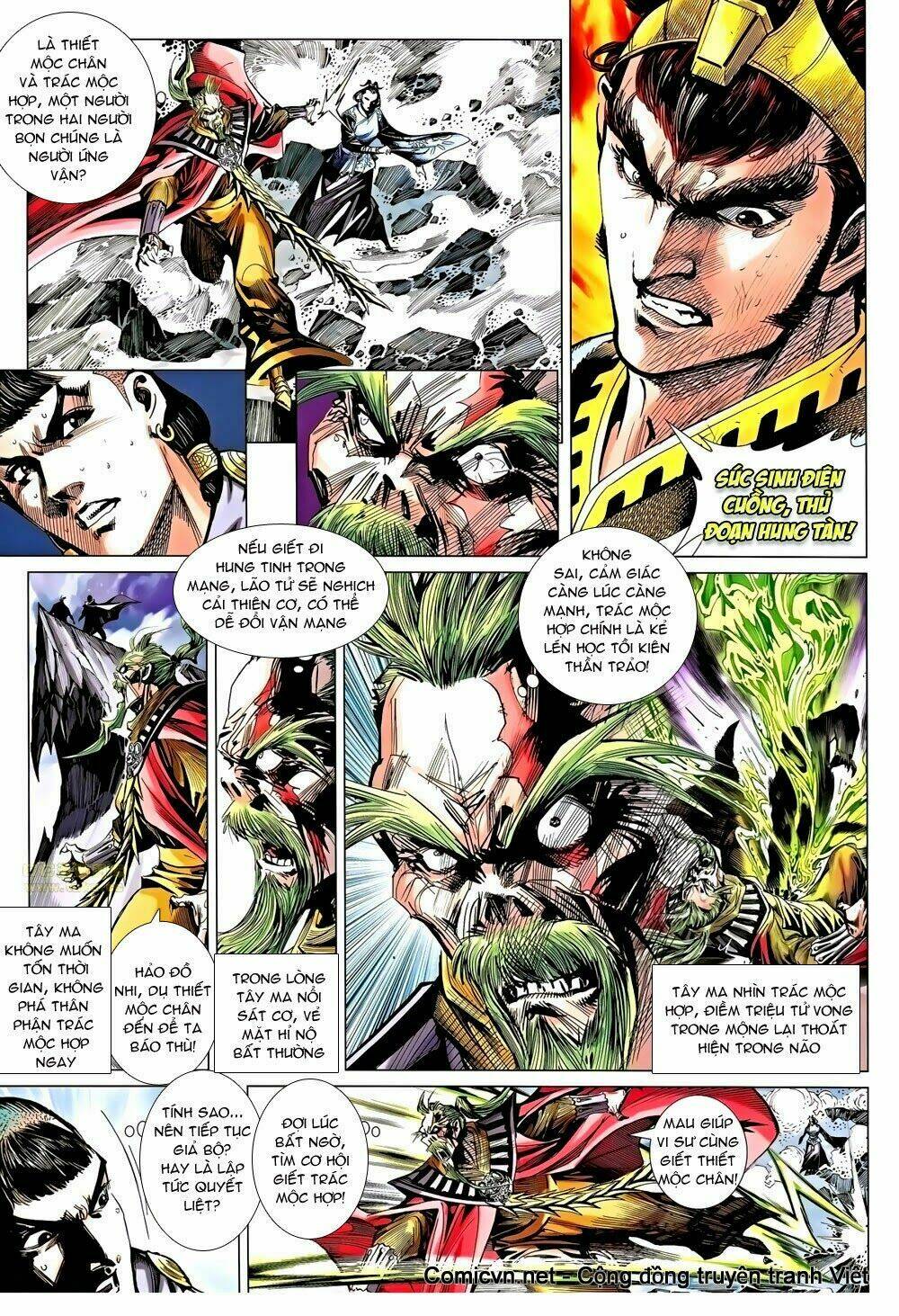 thiên tử truyền kỳ 8 - thương thiên bá hoàng chapter 41 20