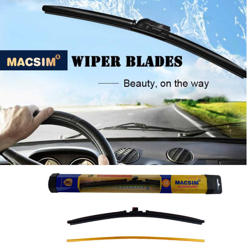 Combo cần gạt nước mưa ô tô Nano Silicon Macsim cho xe Suzuki Pai Xi 2012