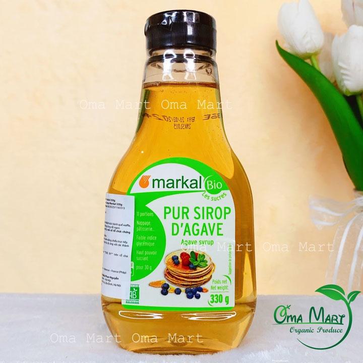 Mật cây thùa si rô agave hữu cơ Markal 330g